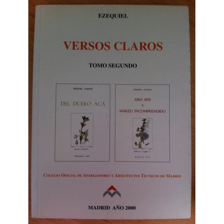 VERSOS CLAROS. Tomos I, II, III y IV (Obra completa)